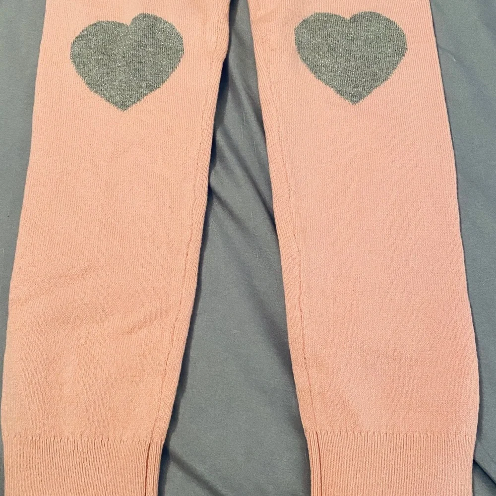 NWT Baby Gap heart knee sweater legging, Sz4